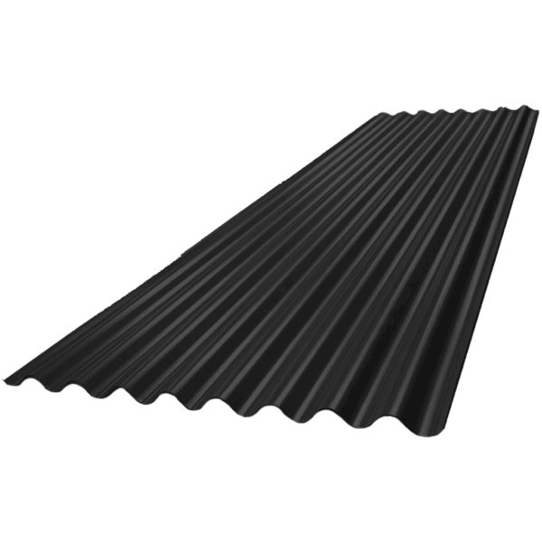 CHAPA SINUSOIDAL NEGRA